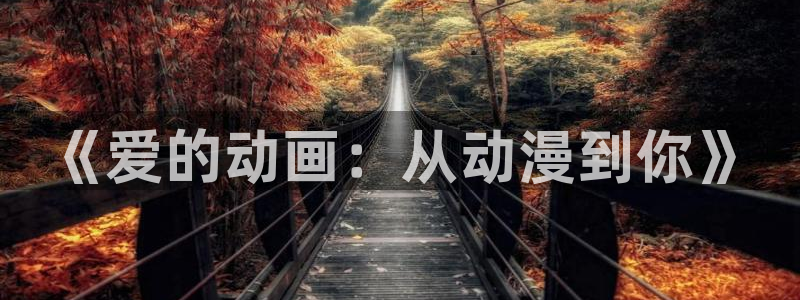 动漫之家免费漫画入口页面：《爱的动画：从动漫到你》